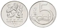 5 Koruna 1993