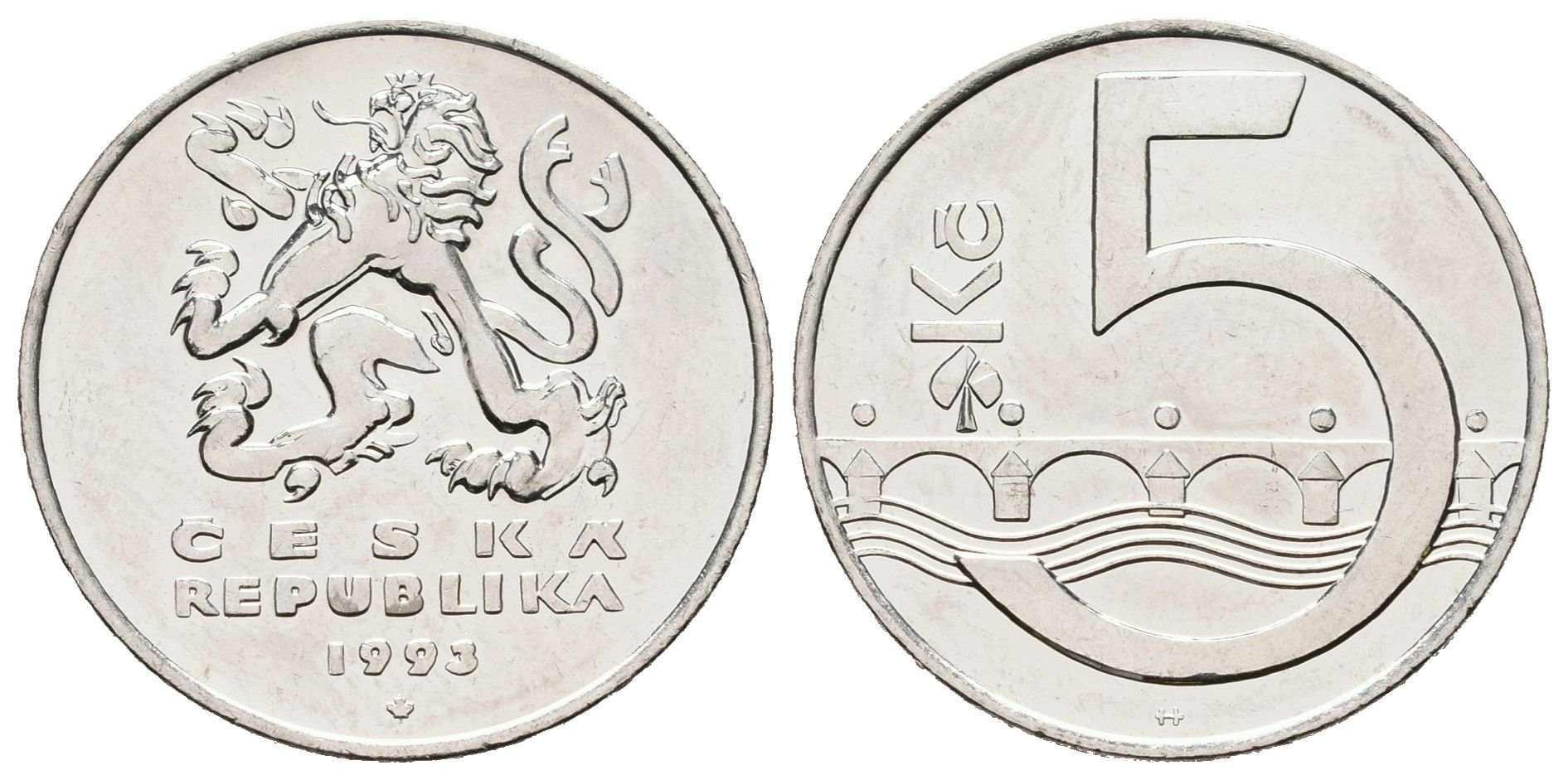 5 Koruna 1993