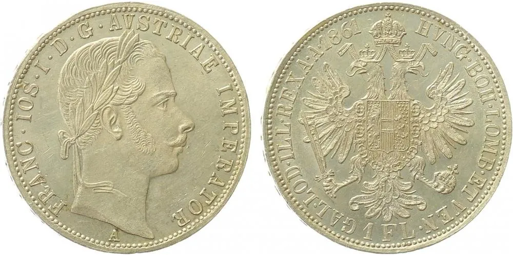 Rakouská a spolková měna, 1857 - 1892 — 1