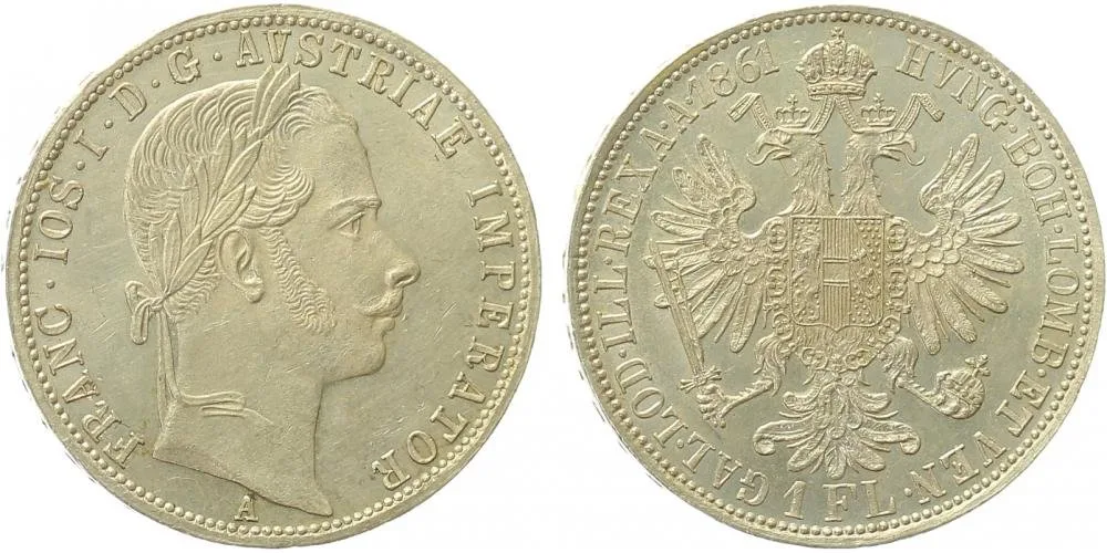 Rakouská a spolková měna, 1857 - 1892 — 1