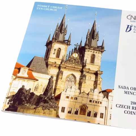 Sada oběžných mincí 2001 - Týnský chrám_9 ks