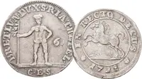 1/6 Tolar 1785(?) CES, KM.348 + 4 Mariengrochen 1712, KM.33_2 ks — 1