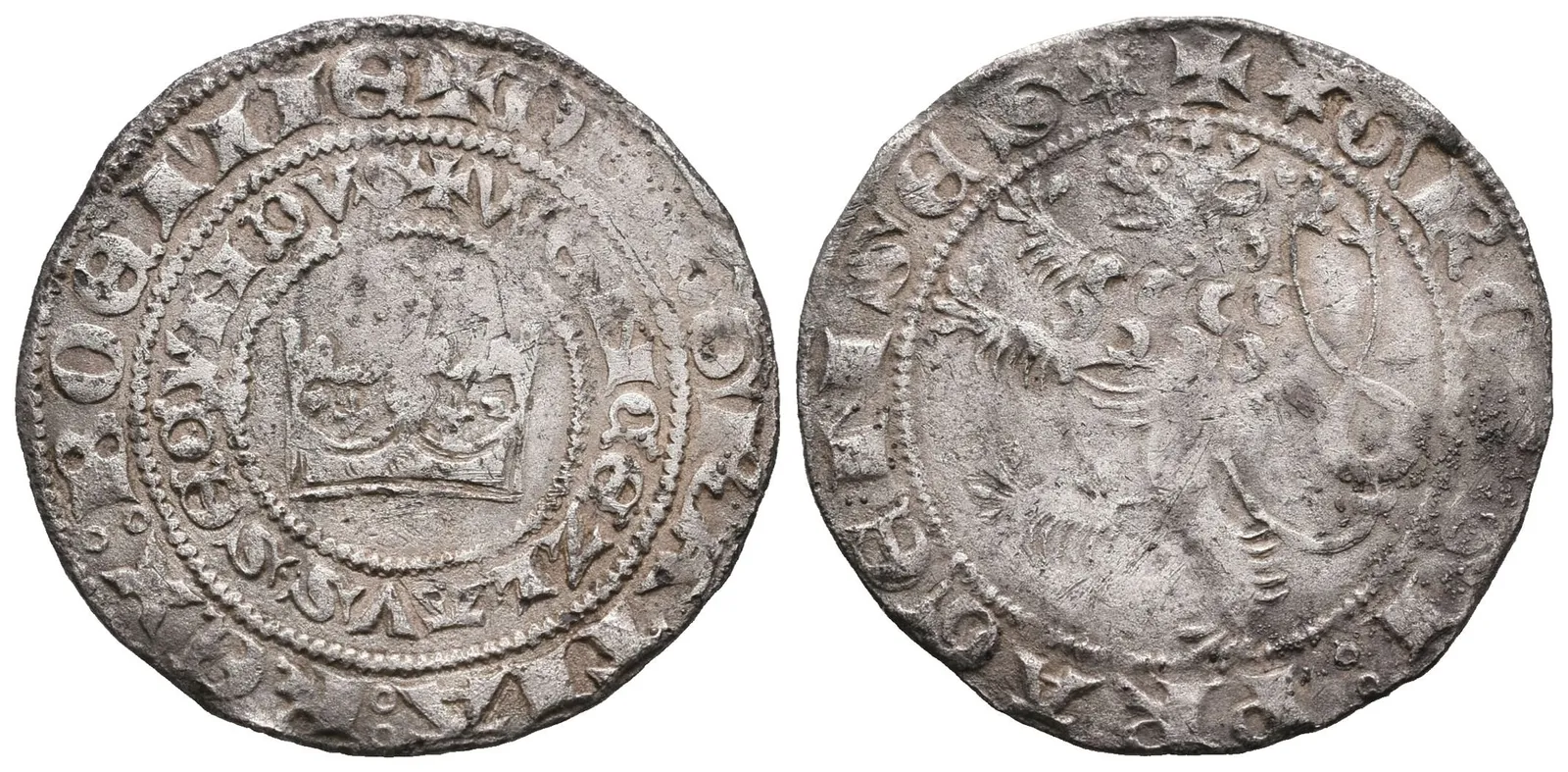 Václav II., Pražský groš, Smolík 2