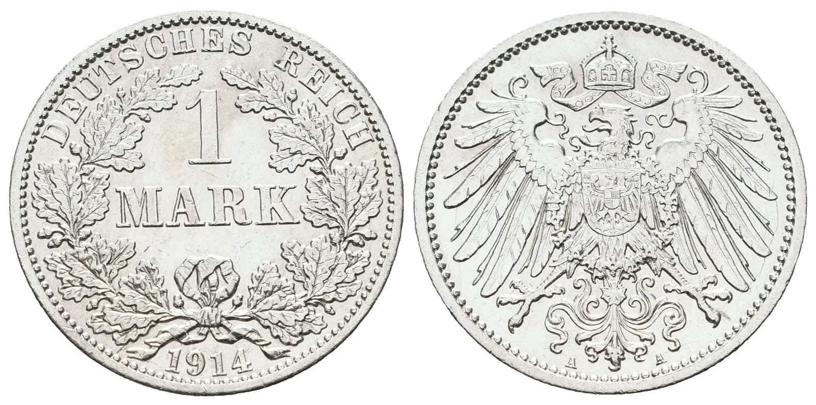 Německé císařství, 1 Marka 1914 A