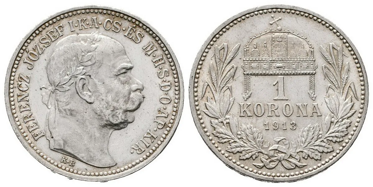 Korunová měna, 1892 - 1918 — 1
