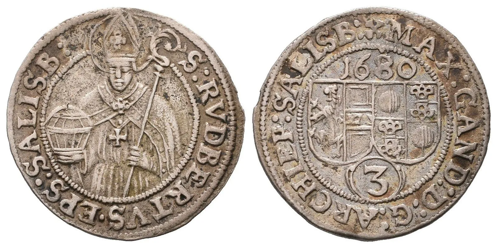 Salzburg - arcibiskupství, Max Gandolph, 1668 - 1687 — 1