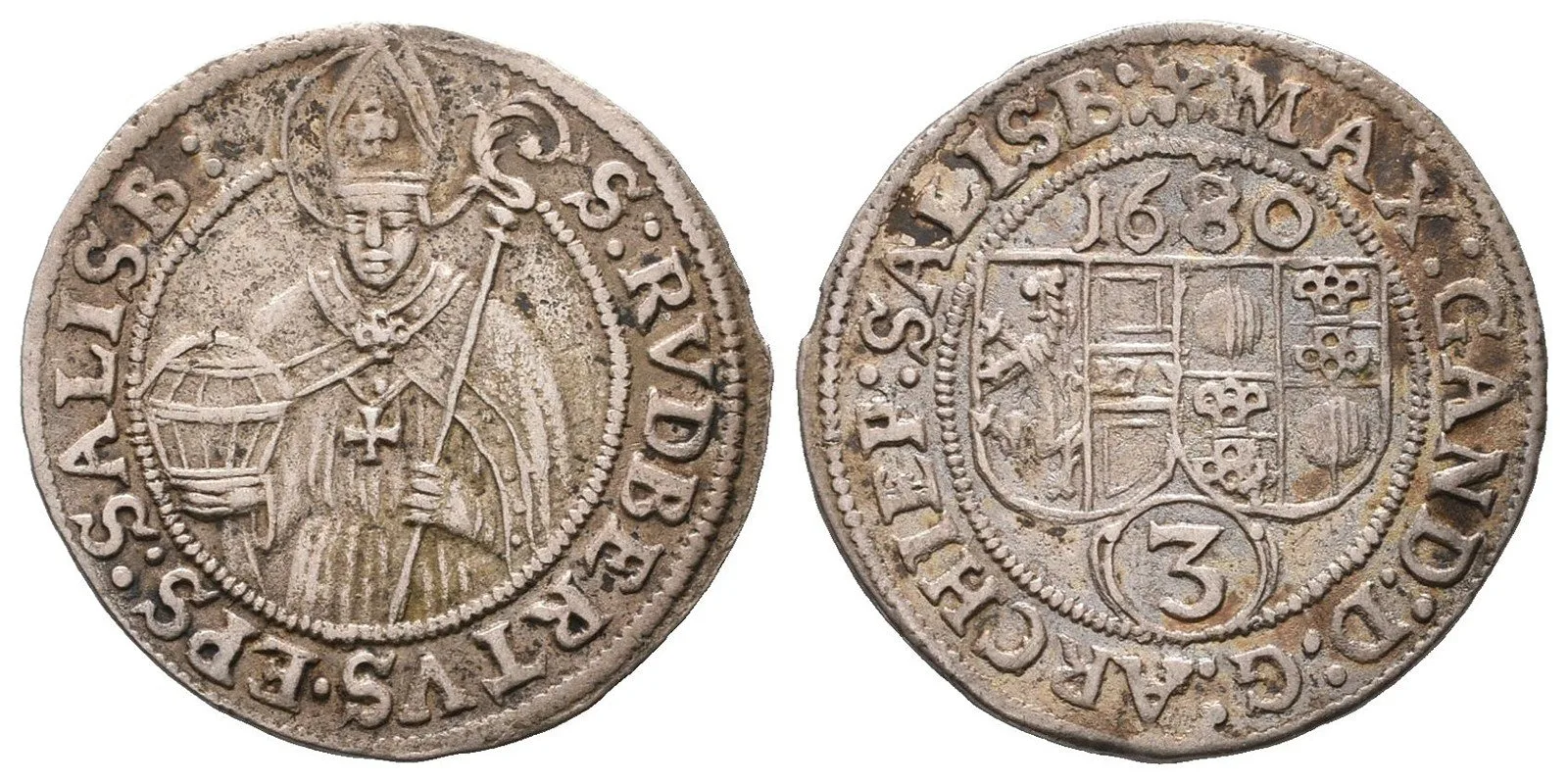 Salzburg - arcibiskupství, Max Gandolph, 1668 - 1687 — 1