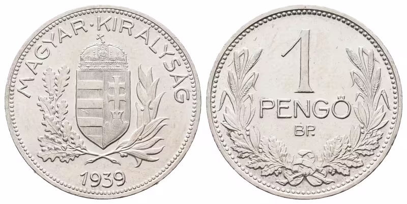 Maďarsko, 1 Pengo 1939