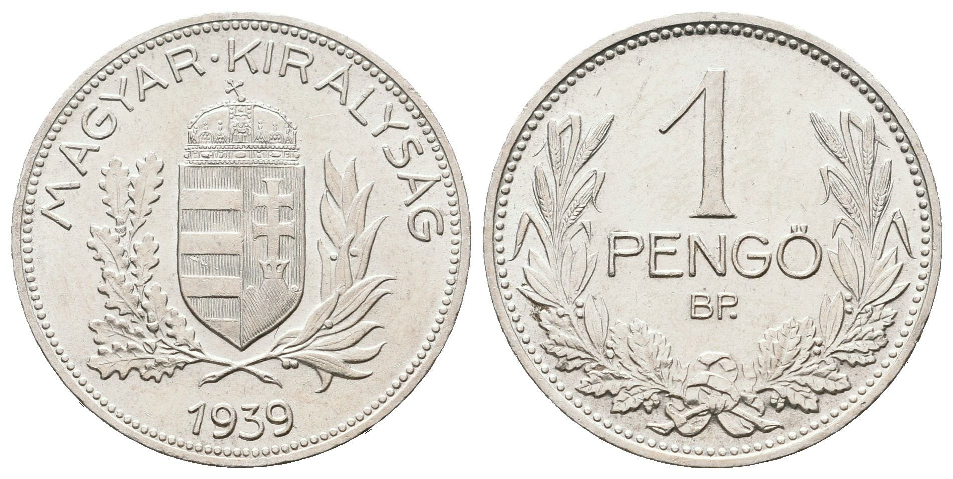 Maďarsko, 1 Pengo 1939