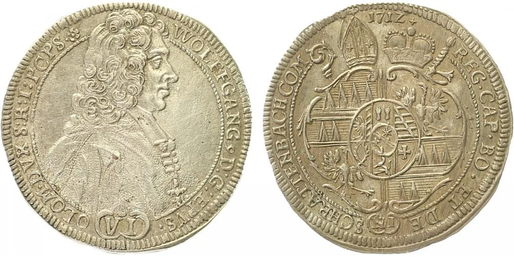 Olomouc - biskupství, Wolfgang von Schrattenbach, 1711 - 1738 — 1