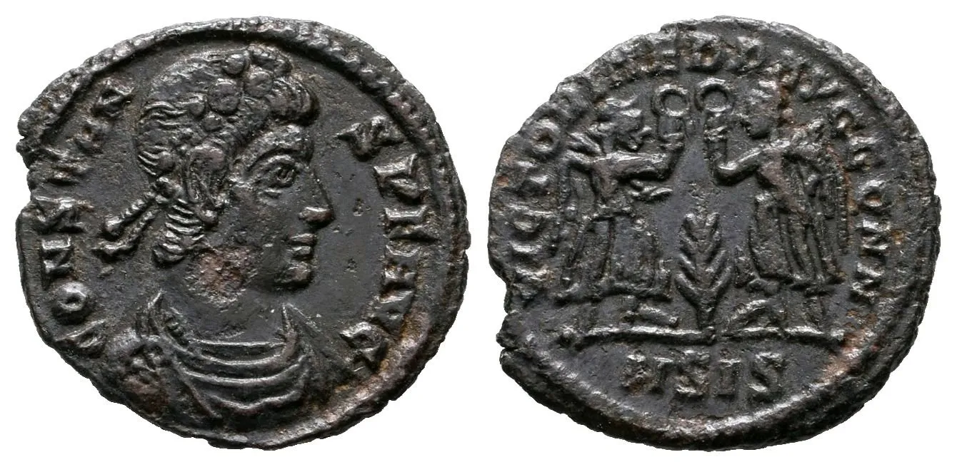 Constans, AE 4, Siscia, RIC.183