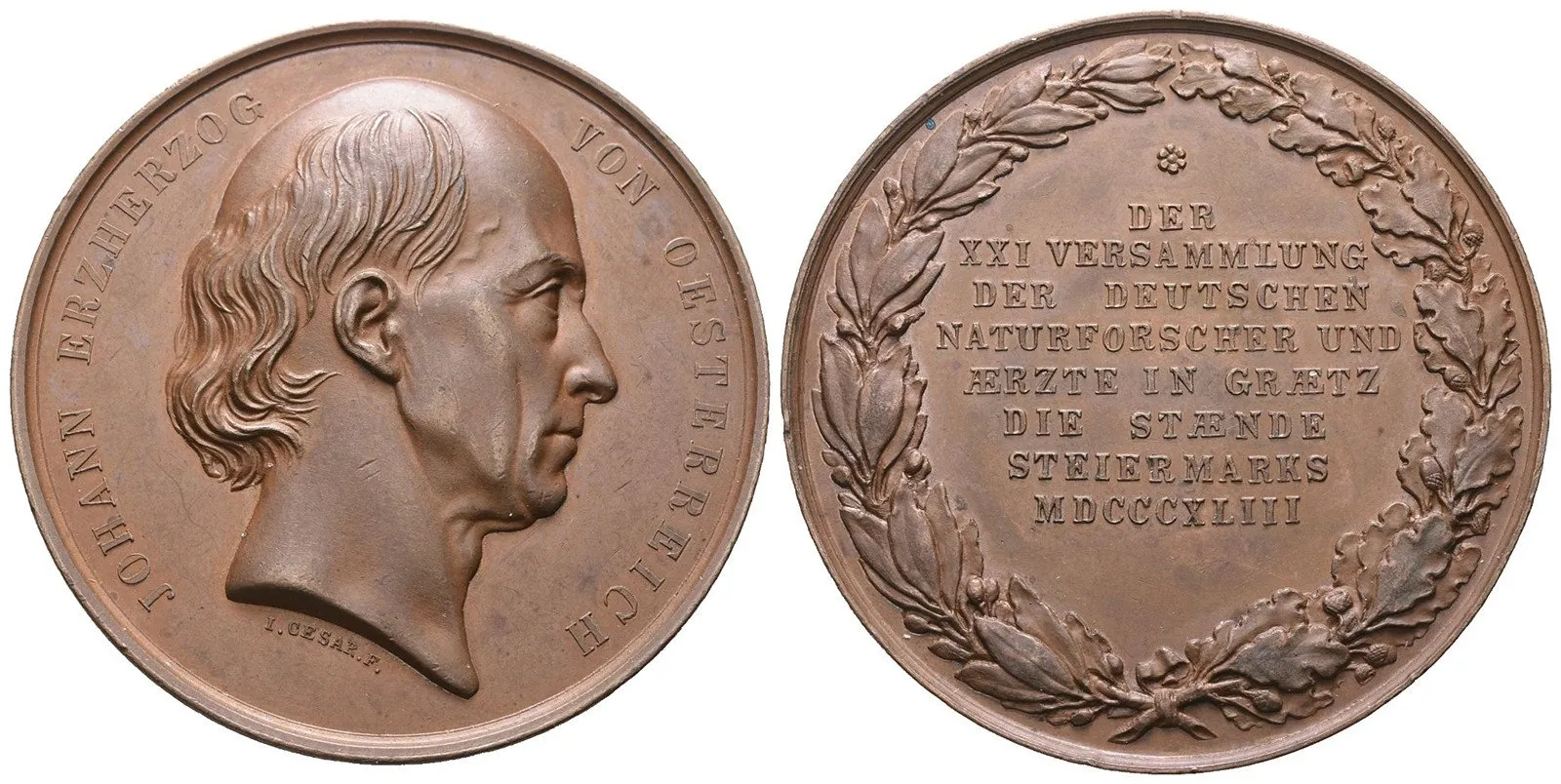 Arcivévoda Johann, 1782 - 1859, kancléř 1848 - 1849 — 1