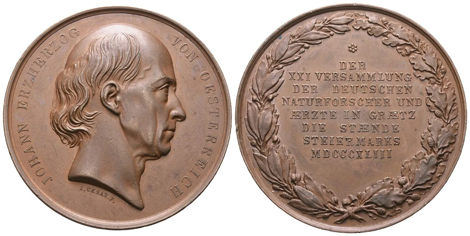 Arcivévoda Johann, 1782 - 1859, kancléř 1848 - 1849 — 1