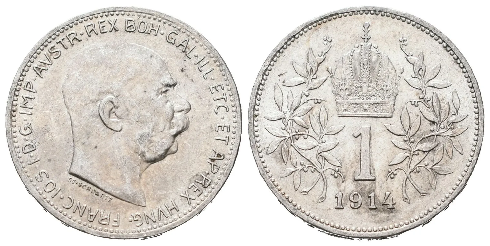 1 Koruna 1914 KB