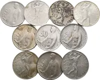 50 Kč 1947 - SNP (5x), 50 Kč 1948 - 5. Květen, pěkné zachovalosti, patina_ — 1