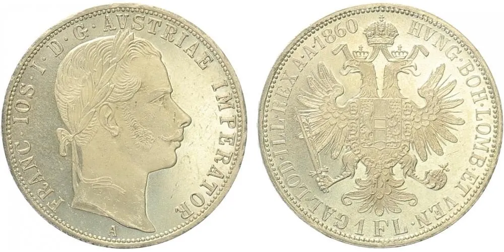 Rakouská a spolková měna, 1857 - 1892 — 1