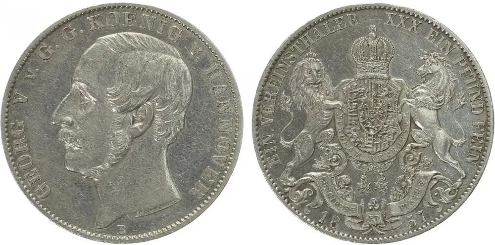 Hannover, Georg V., 1851 - 1866 — 1