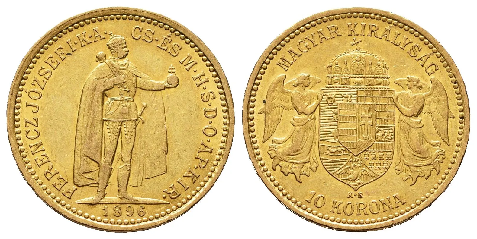 10 Koruna 1896 KB