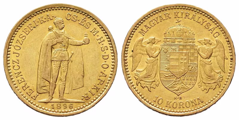 10 Koruna 1896 KB