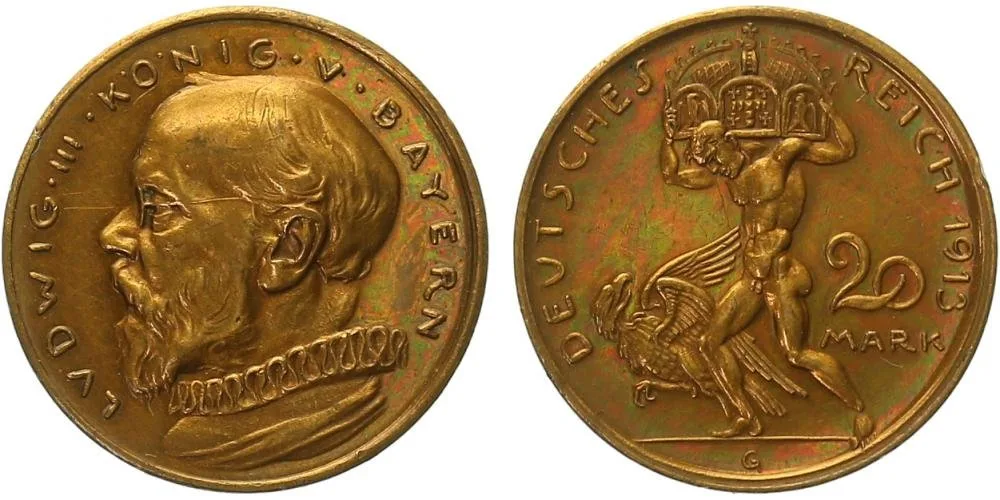 Bavorsko, Ludwig III., 1913 - 1918 — 1