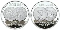 200 Kč 2020 - Jáchymovské tolary, PROOF-bez certifikátu