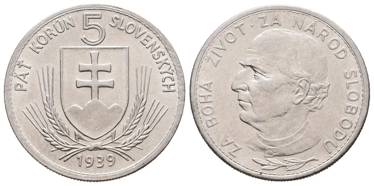 5 Koruna 1939