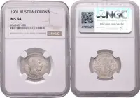 1 Koruna 1901 - NGC