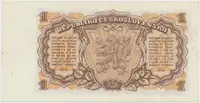 Československo, 1 Koruna 1953, tisk Praha, série UK, Hej.89b2 - fotografie 2