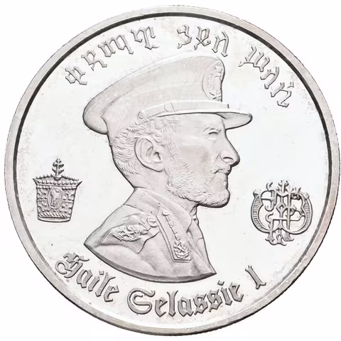 5 Dollars 1972 - K 80. narozeninám. KM.52, Ag 0,999 (25 g),