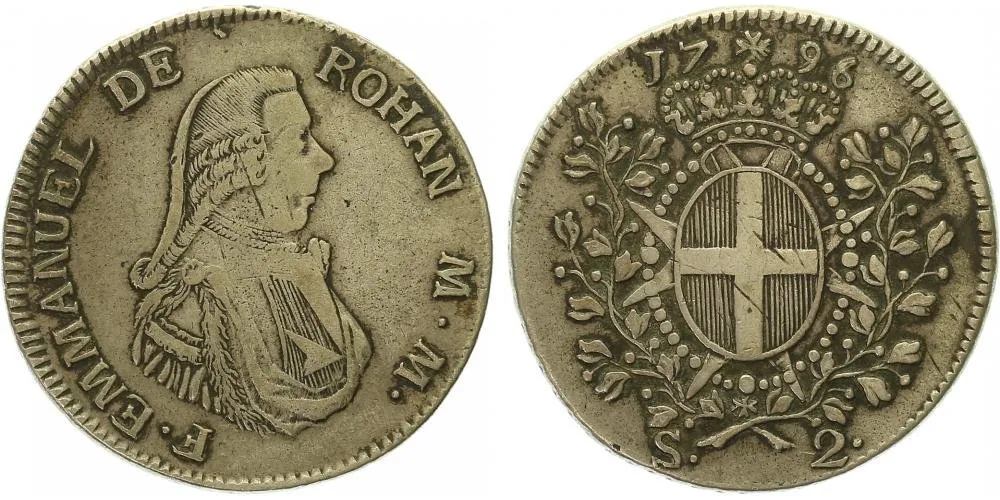 Malta - Řád Johanitů, Emmanuel de Rohan, 1775 - 1797 — 1
