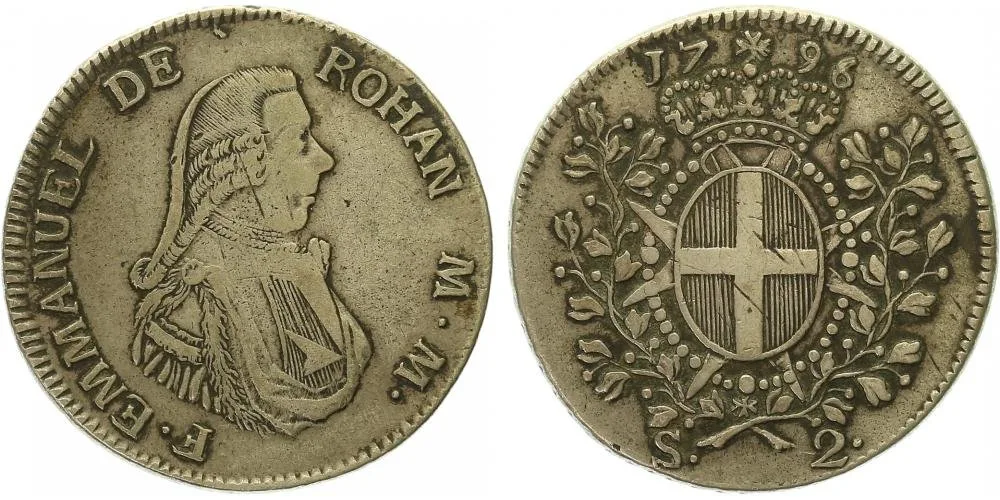 Malta - Řád Johanitů, Emmanuel de Rohan, 1775 - 1797 — 1