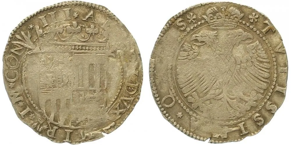 Itálie - Mirandola, Alessandro I. Pico, 1602 - 1637 — 1