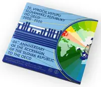 Ročníková sada mincí 2000 - 2020 - 20.výročí vstupu SR do OECD
