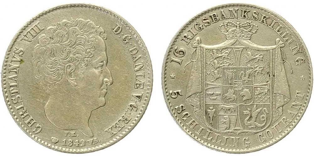 Dánsko, Christian VIII., 1839 - 1848 — 1