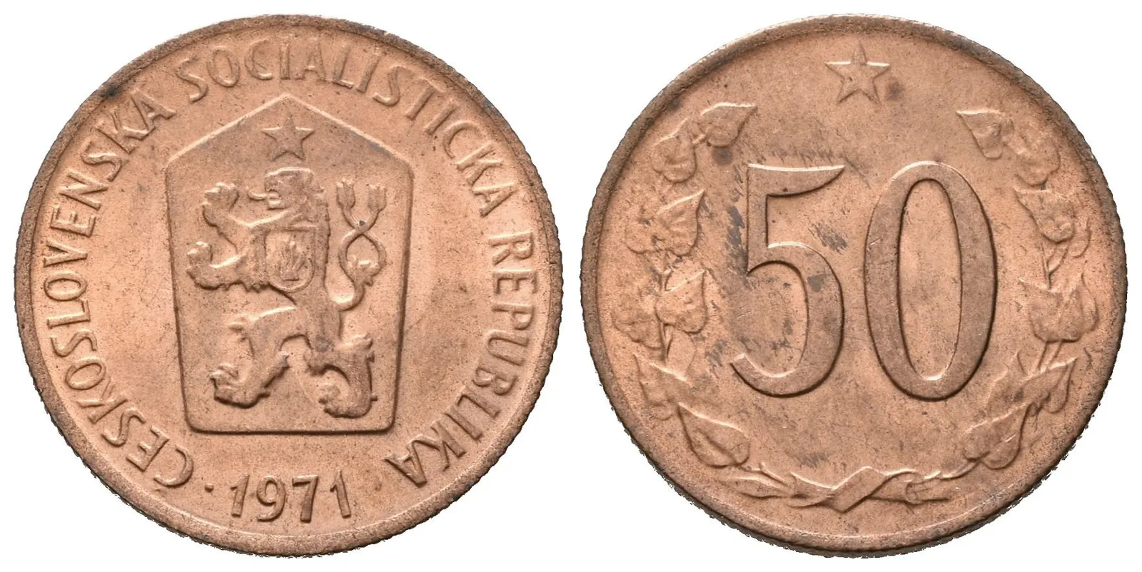 50 Haléř 1971