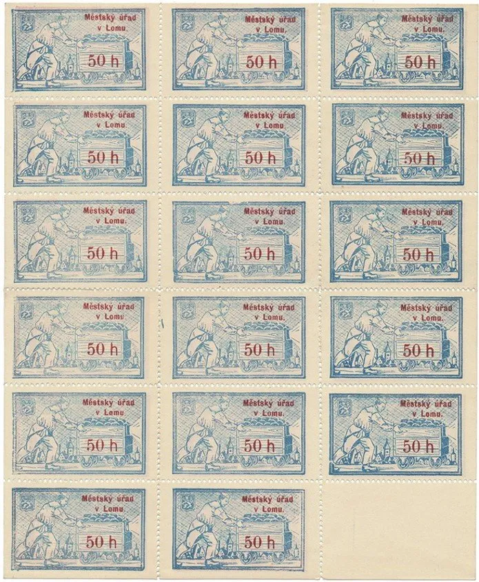 Nouzovky české od roku 1914 — 1