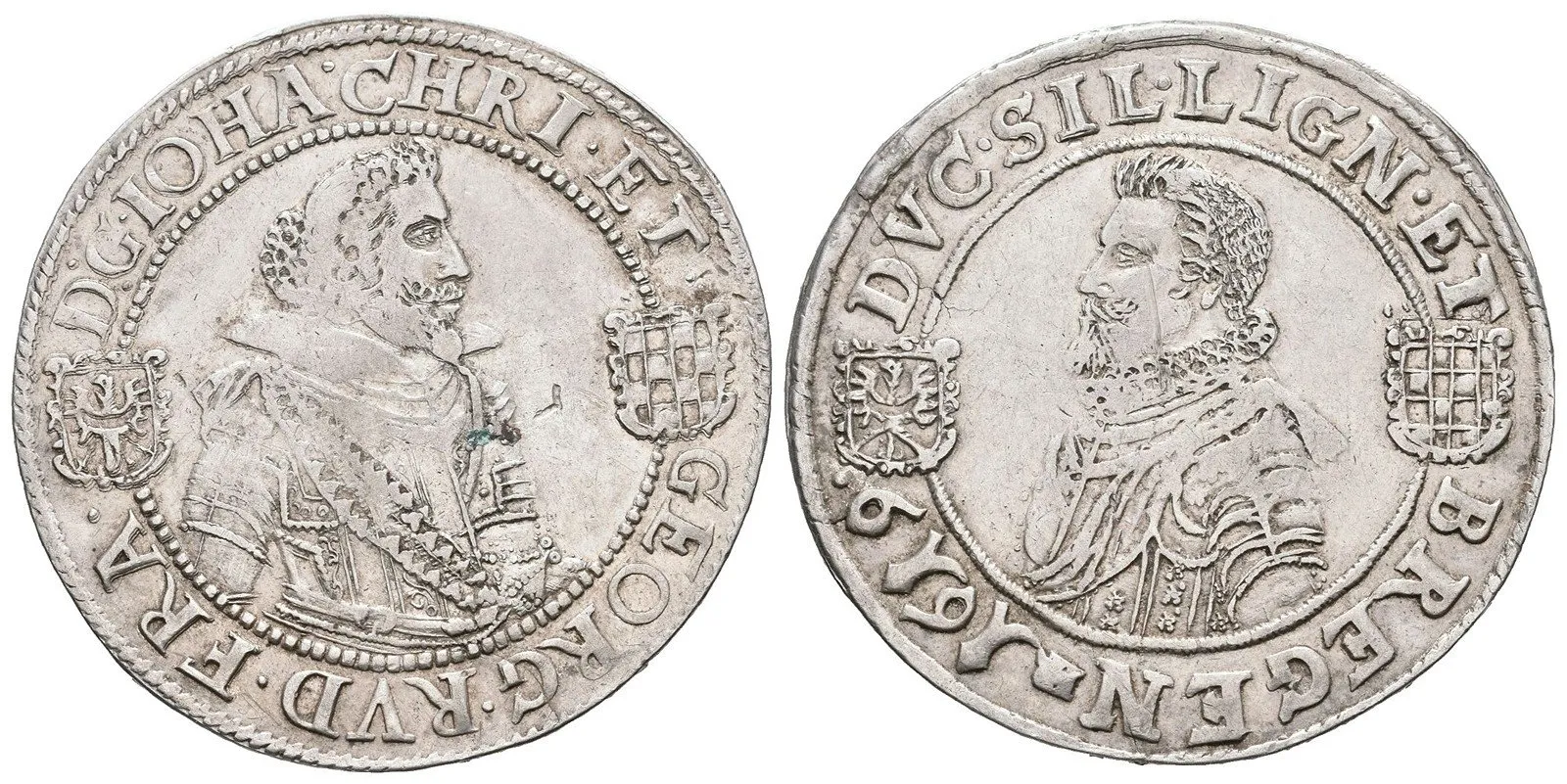 Lehnice - Břeh, Johann Christian a Georg Rudolf, 1602 - 1621 — 1