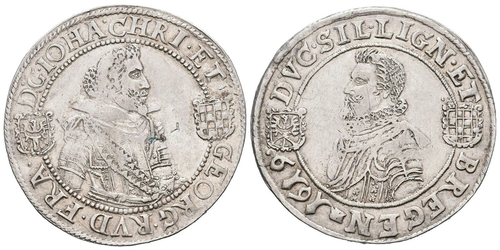 Lehnice - Břeh, Johann Christian a Georg Rudolf, 1602 - 1621 — 1