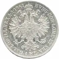 Rakouská a spolková měna, 1857 - 1892 — 2