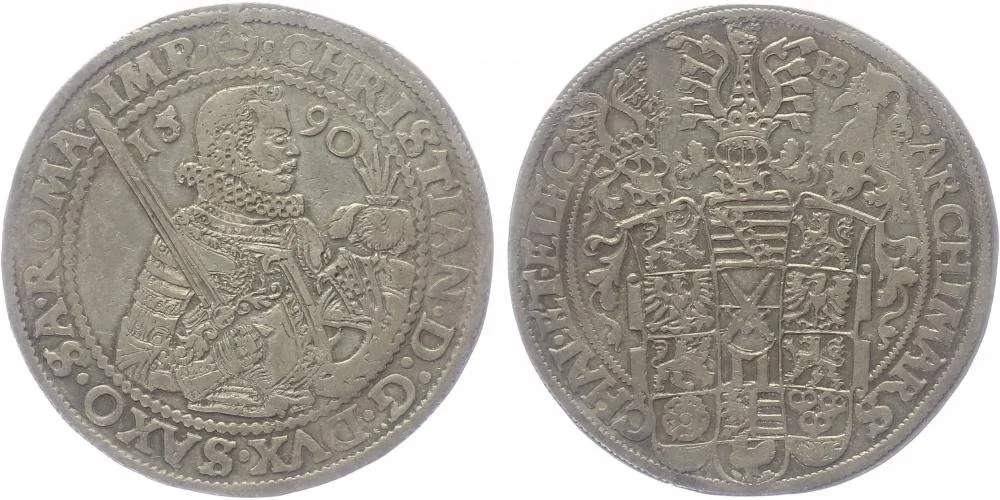 Sasko, Christian I., 1586 - 1591 — 1