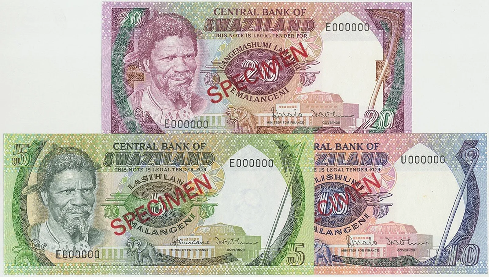 Svazijsko - Swaziland — 1