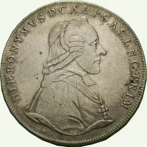 Salzburg - arcibiskupství, Hyeronymus Colloredo, 1772 - 1803 — 1