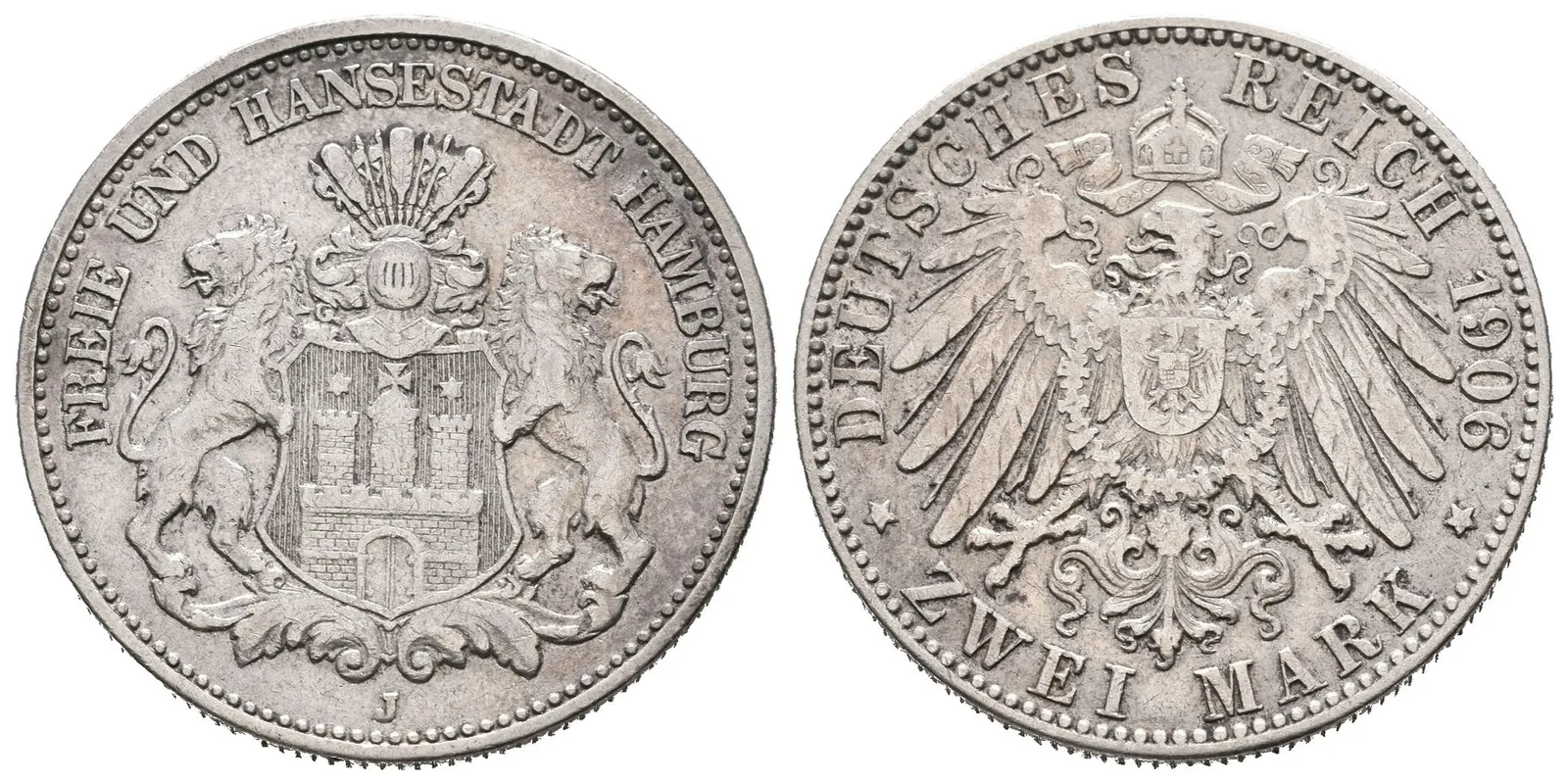 Hamburg, 2 Marka 1906