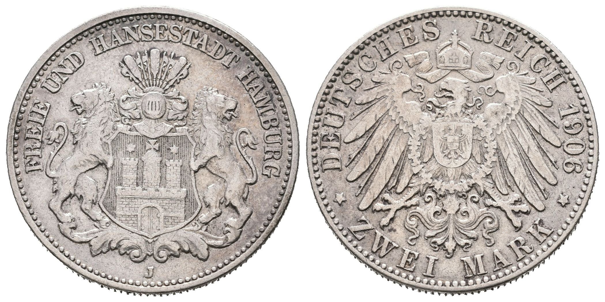 Hamburg, 2 Marka 1906