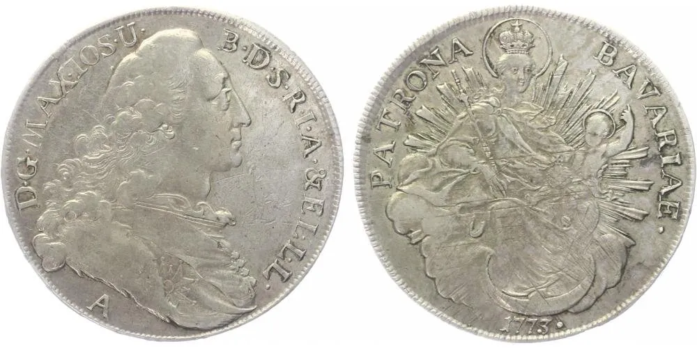 Bavorsko, Maximilian III. Josef, 1745 - 1777 — 1