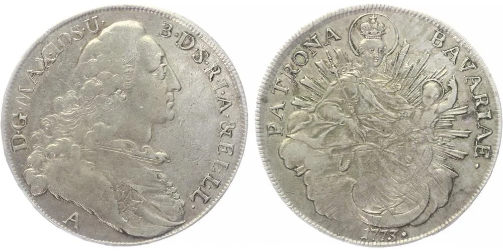 Bavorsko, Maximilian III. Josef, 1745 - 1777 — 1
