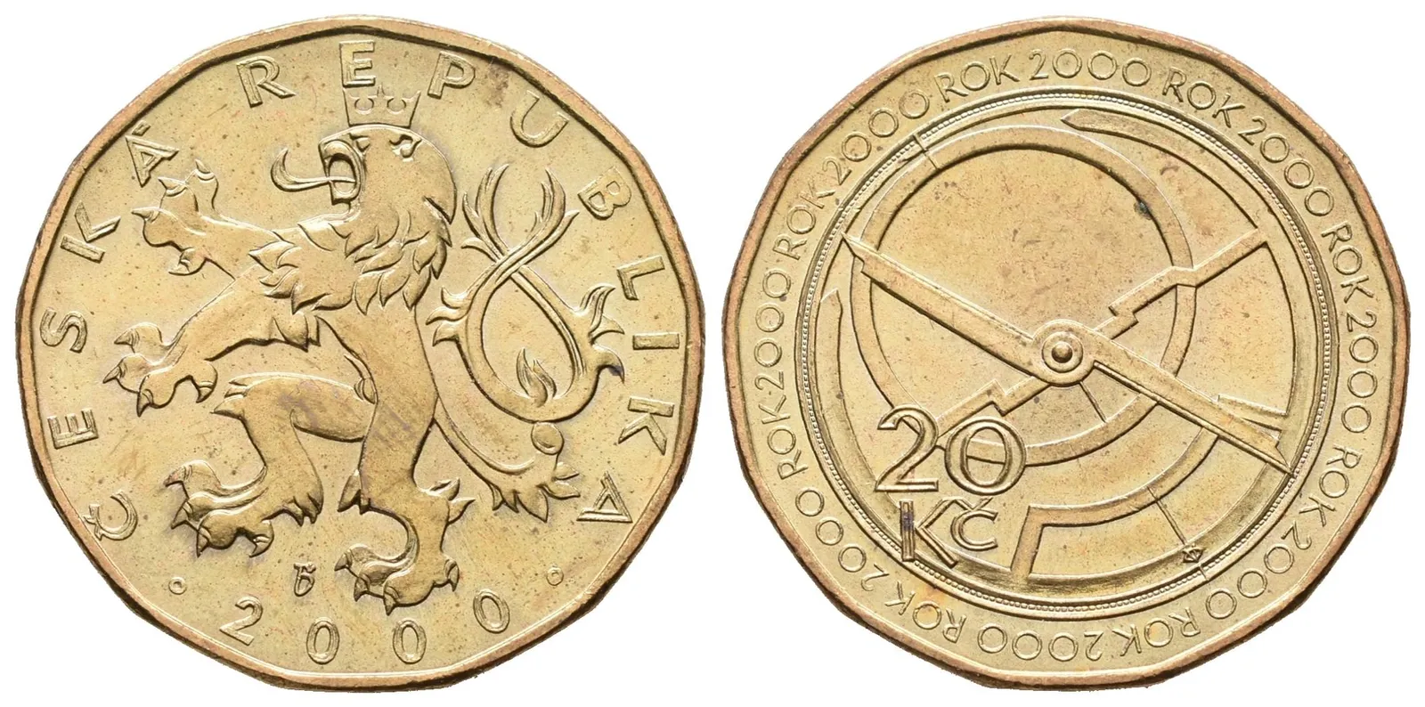 20 Koruna 2000