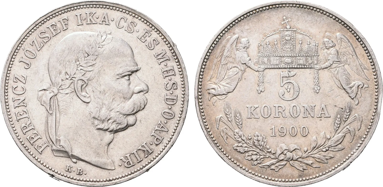5 Koruna 1900 KB