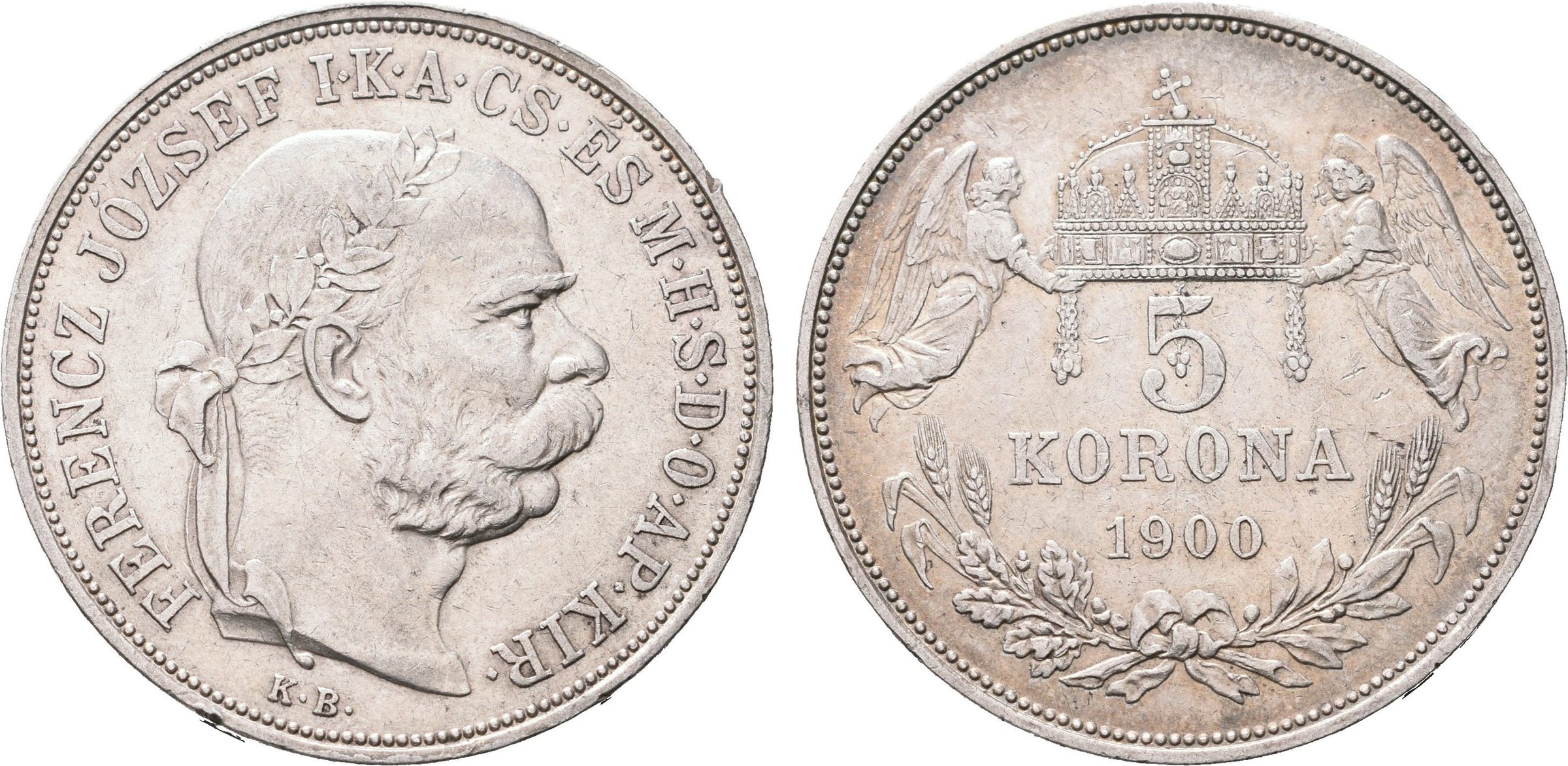5 Koruna 1900 KB