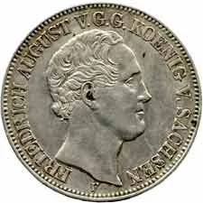 Sasko, Friedrich August II., 1836 - 1854 — 1